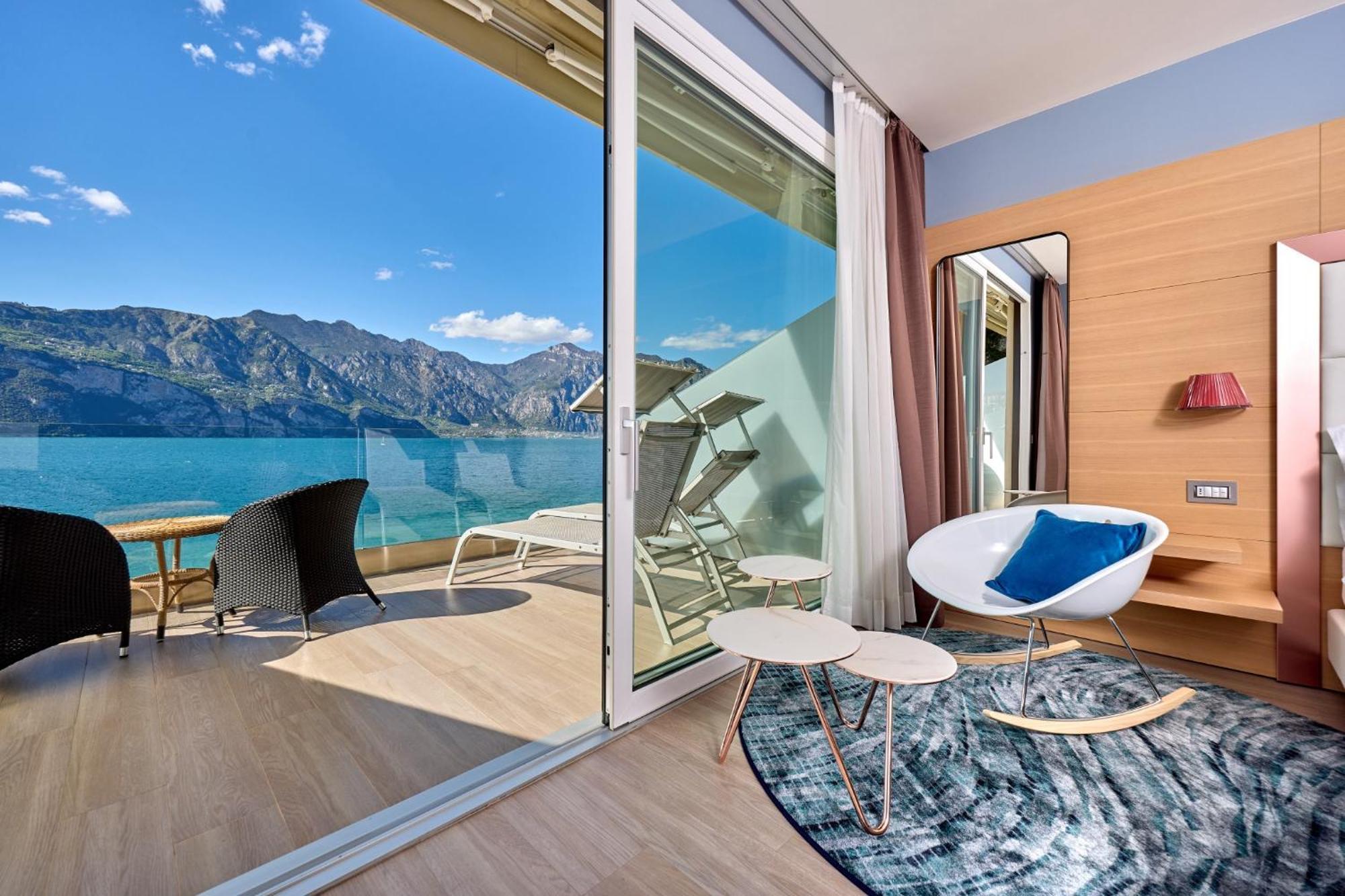 Hotel Castello Lake Front Malcesine Eksteriør bilde